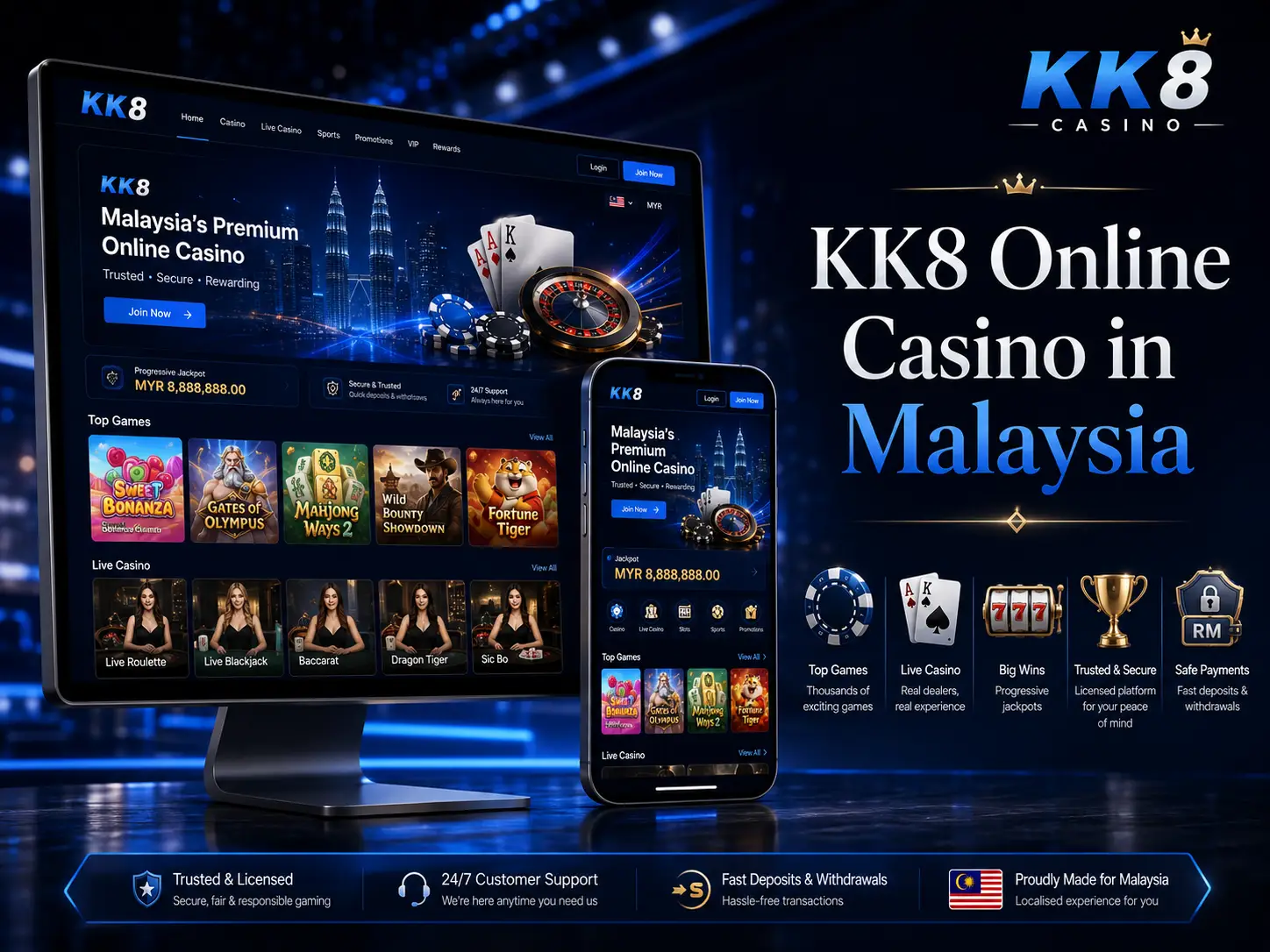 KK8 Online Gaming Platform in Malaysia 2026