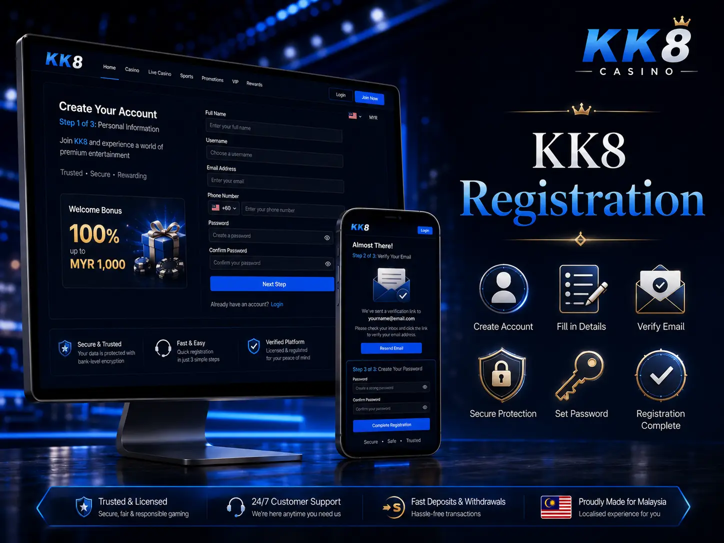 KK8 Registration in Malyasia